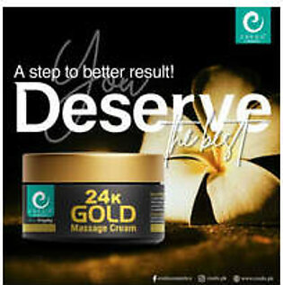 Credo 24K Gold Glow Massage Cream - 100 ml