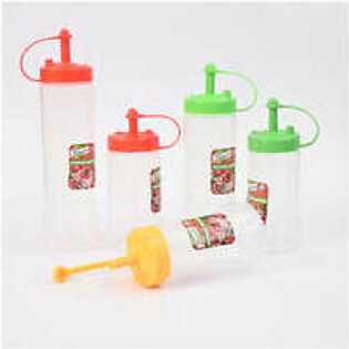 Ketchup Mayo Sauce Empty Refillable Squeeze Bottle