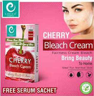 Credo Cherry Bleach Cream With Free Whitening Serum