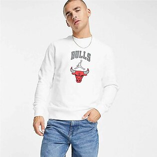 Polo Republica Men's Bulls Printed Long Sleeve Sweat Shirt