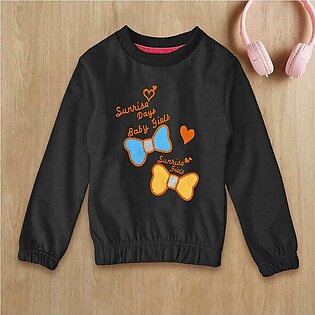 Lyallpur Girl's Sunrise Baby Girl Printed Sweat Shirt