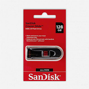 SanDisk Glide 3.0 Speed USB Flash Drive - 128 GB
