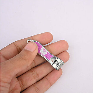 Glitter Design Stainless Steel Mini Nail Cutter