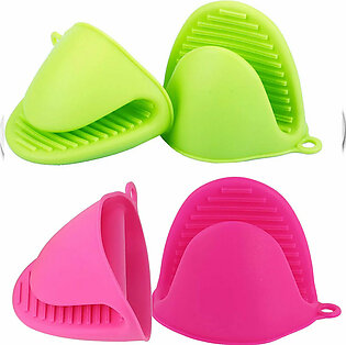 Silicone Heat-Resistant Cooking Pinch Mitts Potholder (PAIR)