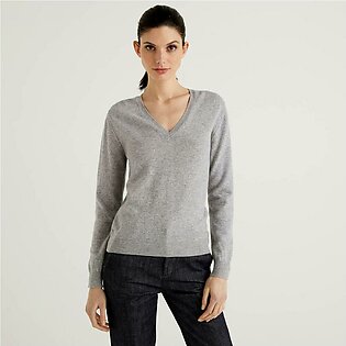 H&M Women's Long Sleeve Ancarta V-Neck Sweater