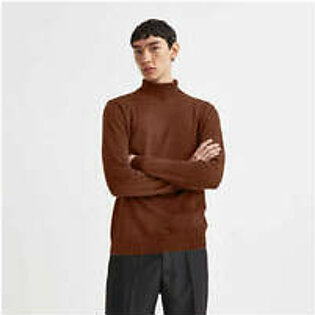Men's Sheffer Mock Neck Long Sleeve Stylish Sweater
