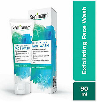 Saniderm Exfoliating Face Wash 90g