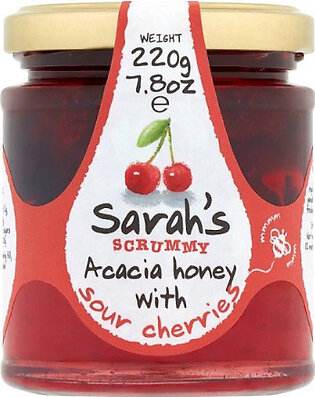 Mileeven Sarah's Acacia Honey With Cherries 250g