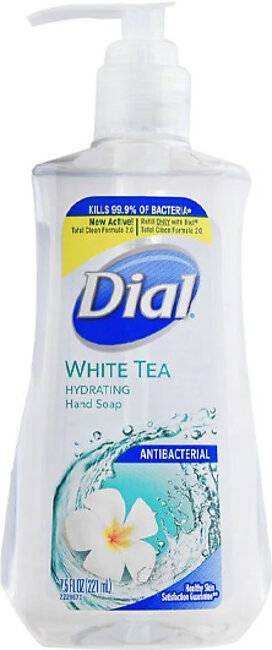 Dial Antibacterial White Tea Hand Soap 221ml
