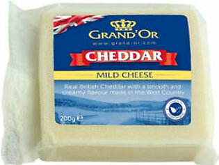 Grand'Or Cheddar Mild Cheese 200g