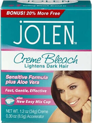 Jolen Creme Bleach With Aloe Vera New 7g