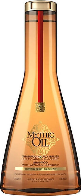 Loreal Mythic Oil Argan Oil & Myrrh Thick Hiar Shampoo 250ml