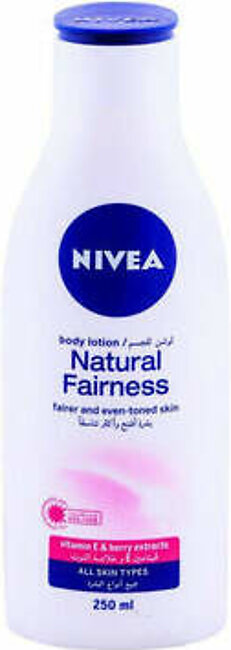 Nivea Natural Fairness Body Lotion 250ml