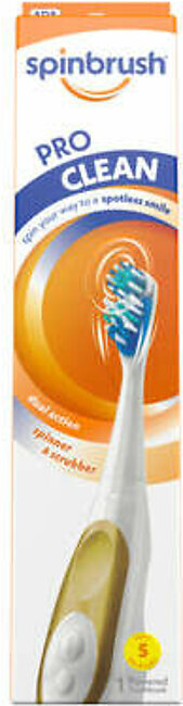 Arm & Hammer Pro Clean Spinbrush Soft Tooth Brush