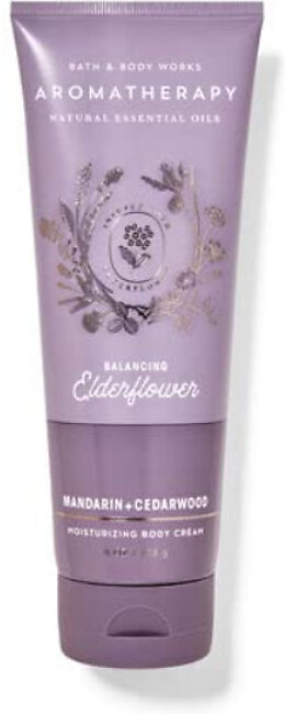 BBW Aromatherapy Balancing Elderflower Body Cream 226g