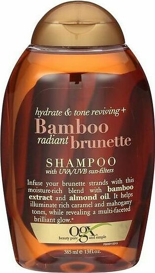 Organix Ogx Bamboo Radiant Brunette Shampoo 385ml