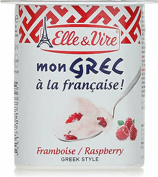 Elle & Vire Raspberry Greek Style Yogurt 125g