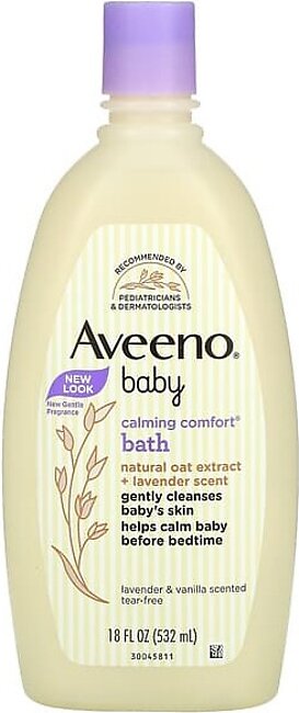 Aveeno Baby Lavender & Vanilla Calming Comfort Bath 532ml