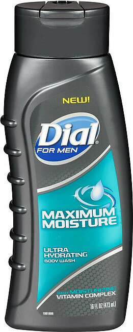 Dial Maximum Moisture Body Wash For Men 473ml