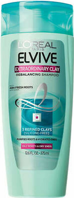 Loreal Elvive Extraordinary Clay Re Balancing Shampoo 400ml