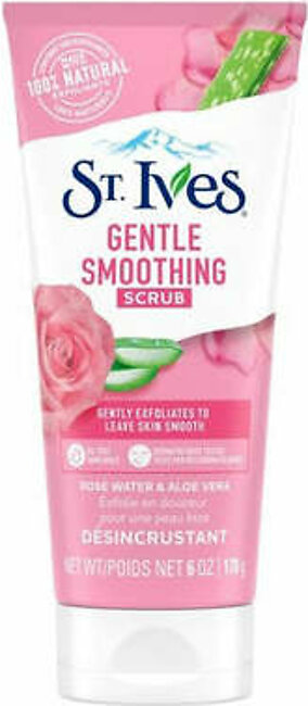 Stives Gentle Smoothing Scrub Rose Water & Aloe Vera 170g