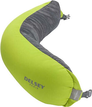 Delsey Ergonomic Travel Pillow Light Green