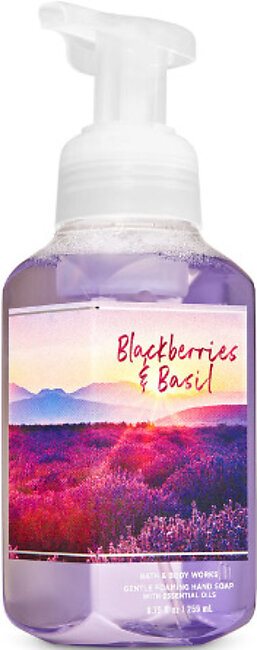 BBW Blackberries & Basil Gentle Foaming Hand Soap 259ml