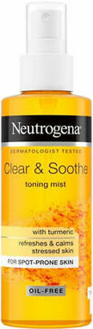 Neutrogena Clear & Smooth Toning Mist Oil Free 125ml