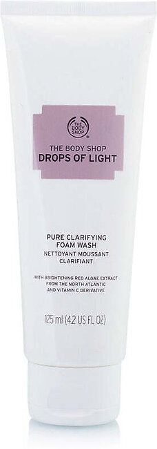 The Body Shop Drops Of Light Pure Foam Wash 125ml
