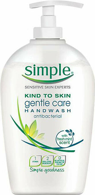Simple gentle care handwash (with natural mint oil) 250ml