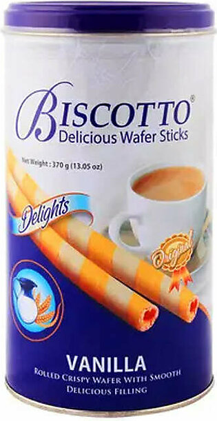 Biscotto Wafer Sticks Vanilla Tin 125g