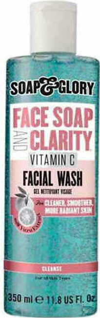 S&G Face Soap And Clarity Vitamin C Facial Wash 350ml