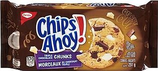 Chips Ahoy Chunks Triple Chocolate 251g