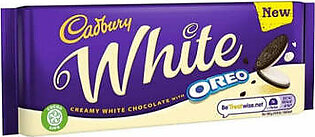 Cadbury White Oreo Chocolate Bar 120g