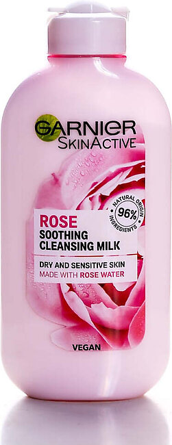 Garnier Cleansing Milk For Dry & Sensitive Skin Face 200ml