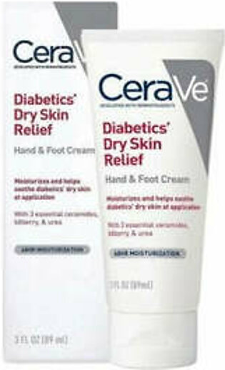 Cerave Diabetic Dry Skin Relief Hand & Foot Cream 89ml