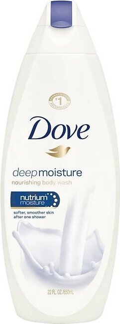 Dove Deep Moisture Body Wash 650ml