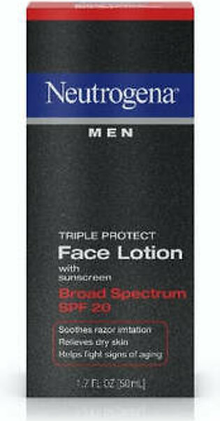 Neutrogena Men Triple Protect Face Lotion SPF 20 50ml