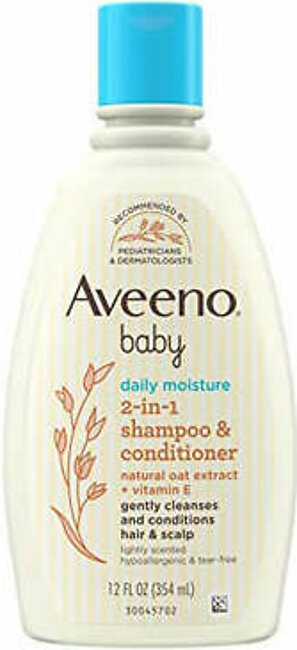 Aveeno Baby Daily Moisture 2 in 1 Shampoo & Conditioner 354ml