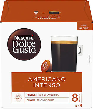 Nescafe Dolce Gusto Americano Intenso Coffee Pods 132.8g