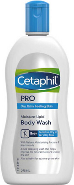 Cetaphil Pro Moisture Lipid Body Wash 295ml