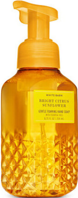 BBW White Barn Bright Citrus Sunflower Gentle Foaming Hand Soap 259ml
