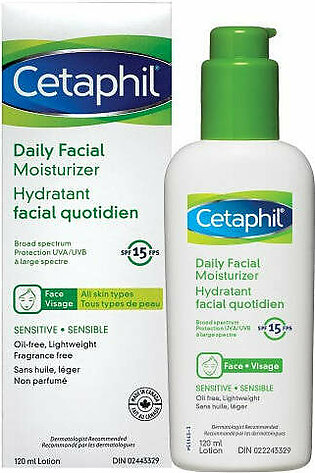 Cetaphil Daily Facial Moiturizing SPF15 Lotion 120ml