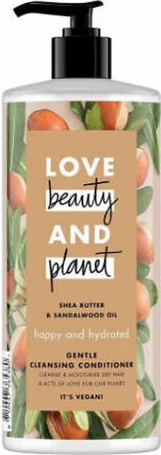 Love Beauty & Planet Shea Butter & Sandlwood Gentle Cleansing Conditioner 500ml