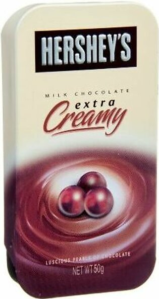 Hershey's Milk Chocolate Extra Creamy Tin 50g