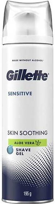 Gillette Sensitive Skin Smoothing Shave Gel 200ml