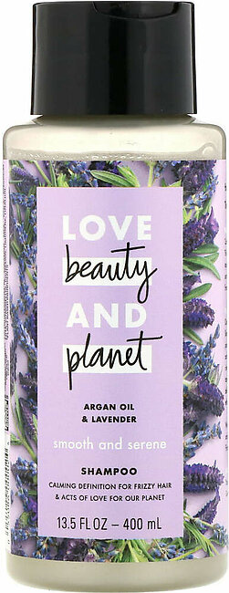 Love Beauty And Planet Smooth And Serene Sulfate Free Shampoo 400ml