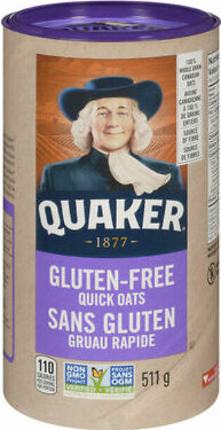 Quaker Oats Quaker Gluten-Free Quick Oats 511g