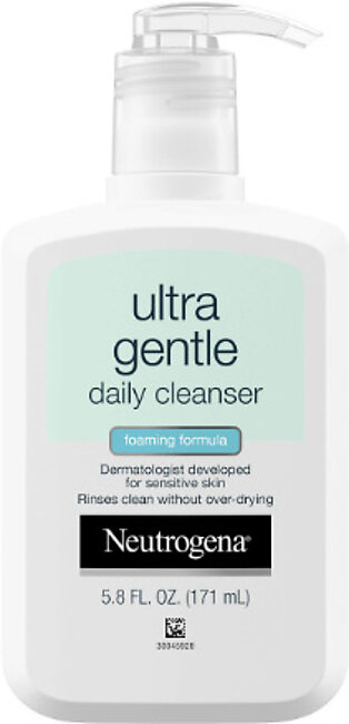 Neutrogena Ultra Gentle Daily Cleanser Foaming Formula 171ml