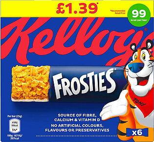 Kelloggs Frosties Cereal Bars 6x20g